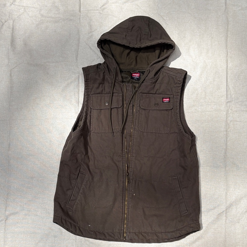 Wrangler Taupe Hooded Jacket